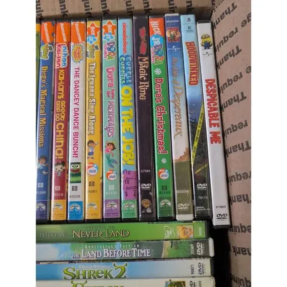 Lot Of 20 Nickelodeon Nick At Night And Other Various Kids DVDs - T6#819
